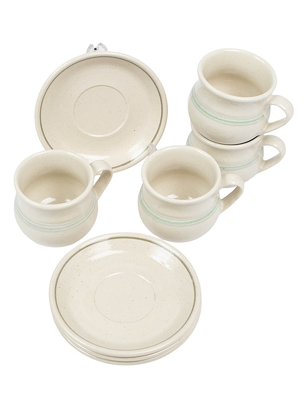 PENTIK Vihreäraita -astiasto, 8 osaa - Designsuosikit - 10105634700 - 0