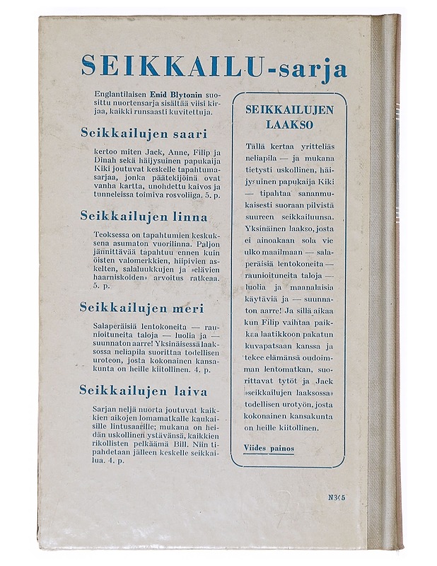 Seikkailujen laakso - Enid Blyton - Romaanit ja novellit - 10105634708 - 1