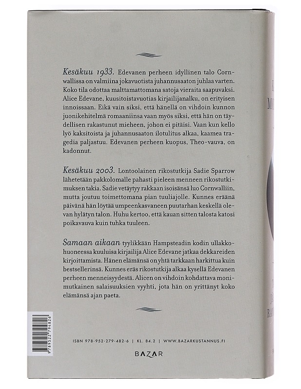 Talo järven rannalla - Morton, Kate - Romaanit ja novellit - 10105634716 - 1