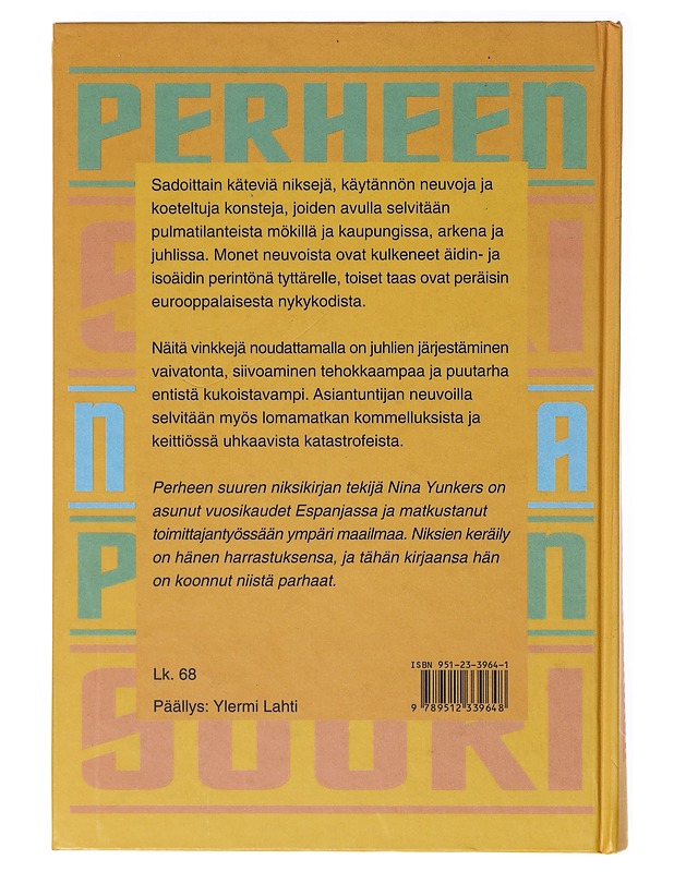 Perheen suuri niksikirja - Yunkers, Nina - Tietokirjat ja oppaat - 10105634719 - 1