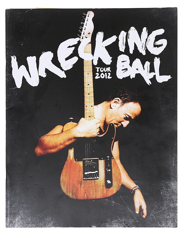 Wrecking Ball Tour 2012 Tourbook - Bruce Springsteen & The E Street Band - Elämäkerrat ja muistelmat - 10105634722 - 0