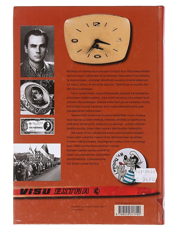 Neuvosto-Viron arkipäivää - Tammer, Enno - Historiakirjat - 10105634721 - 1