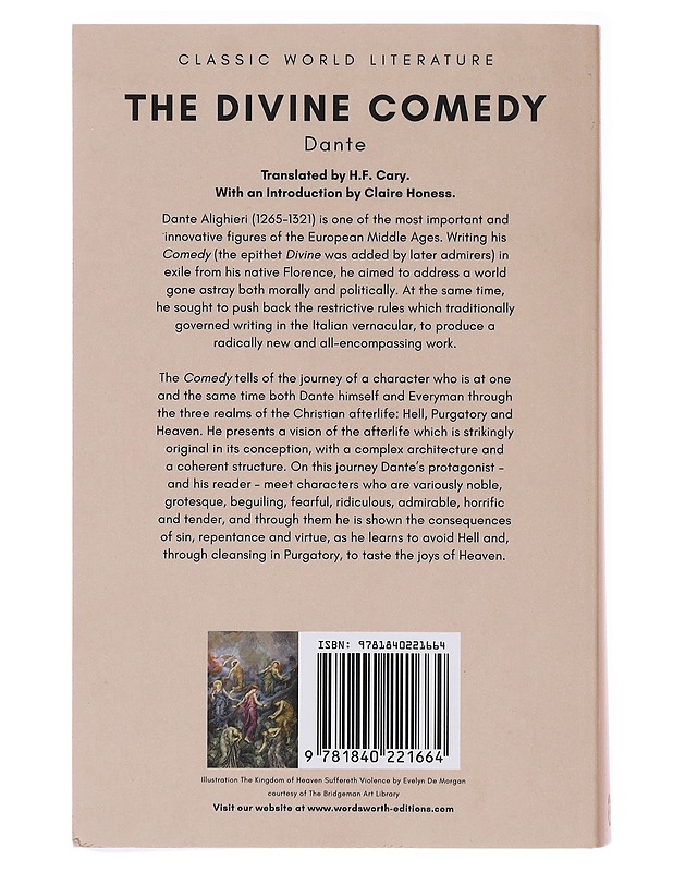 The Divine Comedy - Dante Alighieri - Romaanit ja novellit - 10105634734 - 1