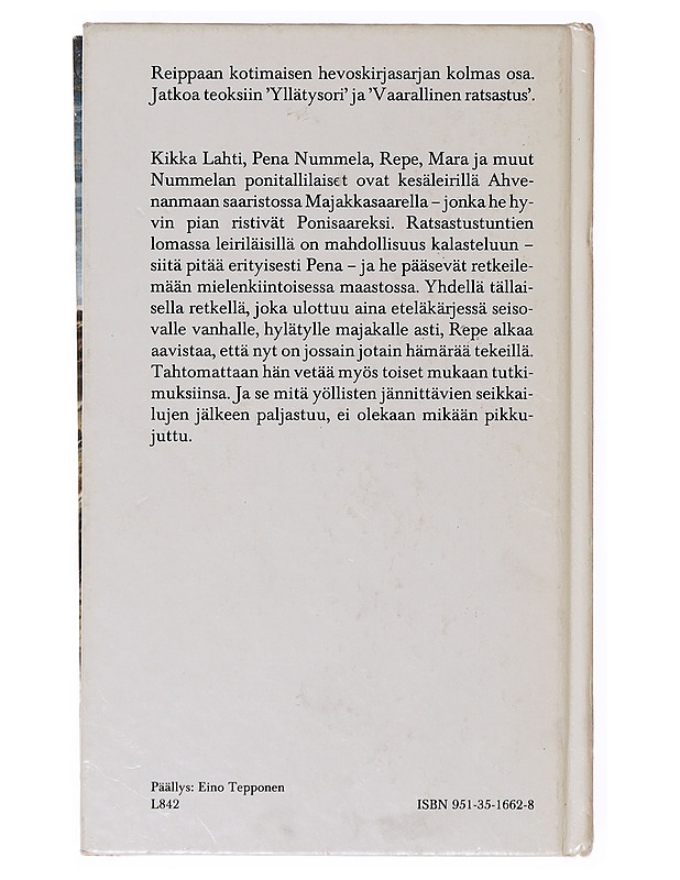 Ponisaaren arvoitus / tyttöromaani - Merja Jalo - Nuorten kirjat - 10105634745 - 1