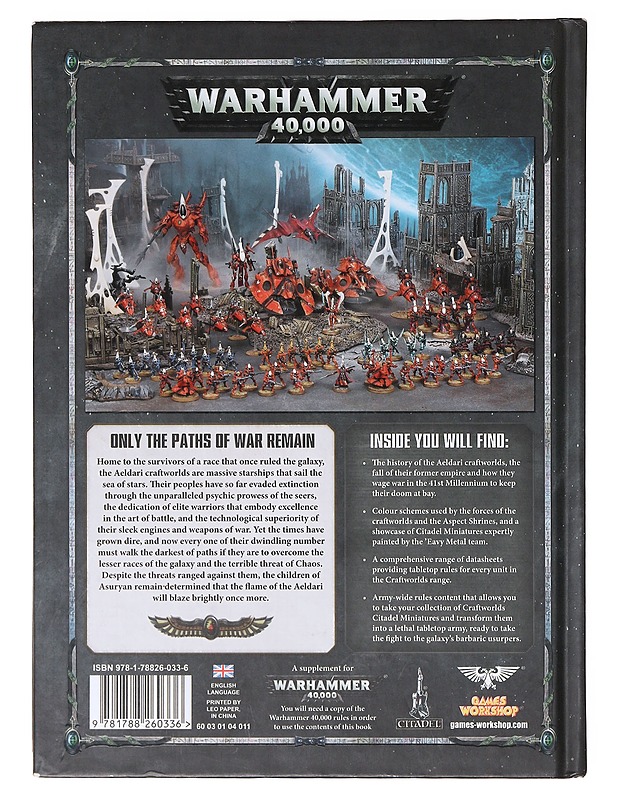 Warhammer 40,000: Codex Craftworlds  - Tietokirjat ja oppaat - 10105634757 - 1