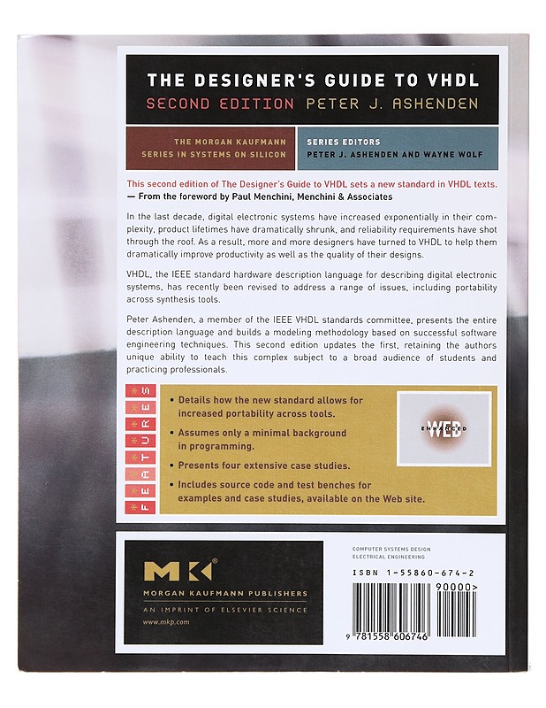 The designer's guide to VHDL - Peter J. Ashenden - Harrastekirjat - 10105634759 - 1