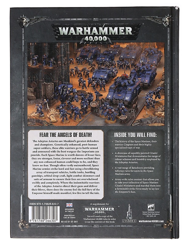 Warhammer 40,000: Codex, space marines - Tietokirjat ja oppaat - 10105634760 - 1