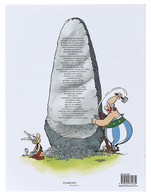 Asterixin & Obelixin syntymäpäivä / kultainen kirja - R. Goscinny, A. Uderzo - Sarjakuvat - 10105634766 - 1