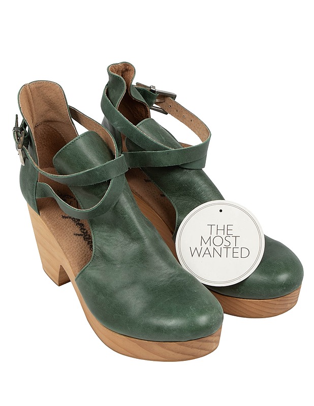 FREE PEOPLE Cedar Leather Clog -kengät, 39 - Korkokengät - 10105634778 - 0