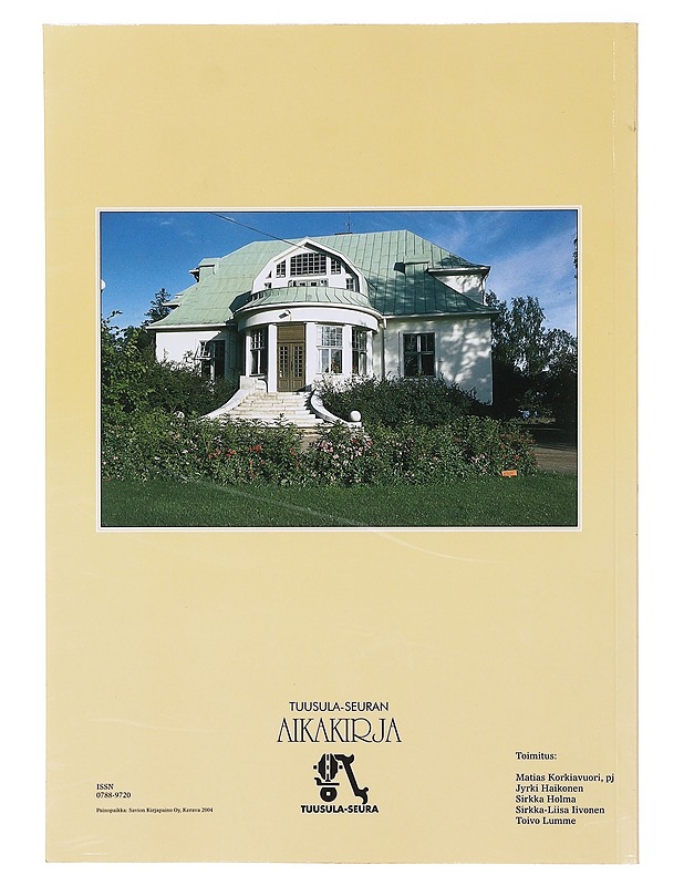 Tuusula Seuran Aikakirja XVI - Matias Korkiavuori - Tietokirjat ja oppaat - 10105634781 - 1