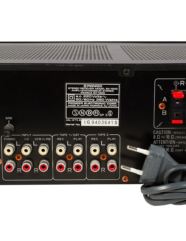 PIONEER SX-1300 stereovastaanotin - Viihde-elektroniikka - 10105634796 - 3