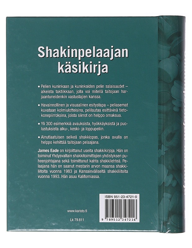 Shakinpelaajan käsikirja / alkuasemasta mattiin - Eade, James - Kirja lahjaksi - 10105634843 - 1