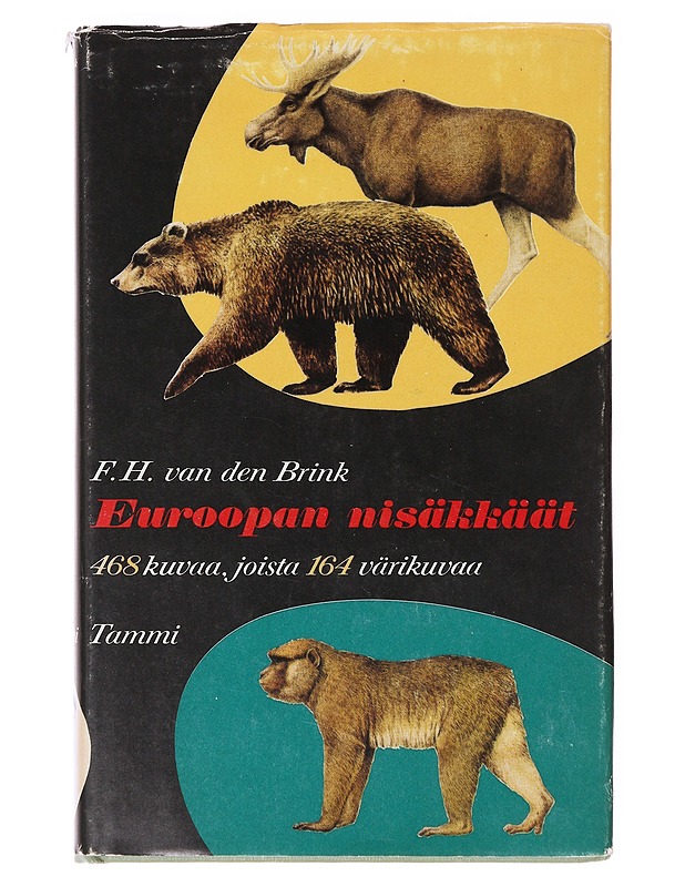 Euroopan nisäkkäät - F.H. Van de Brink - Tietokirjat ja oppaat - 10105634850 - 0