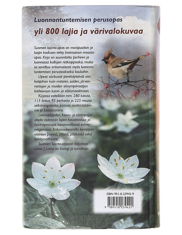 Suomen luonto-opas - Lasse J. Laine - Harrastekirjat - 10105634854 - 1