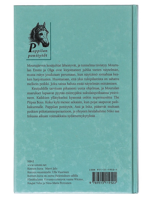 Pappilan ponitytöt ja rokkiromanssi - Jalo, Merja - Romaanit ja novellit - 10105634864 - 1