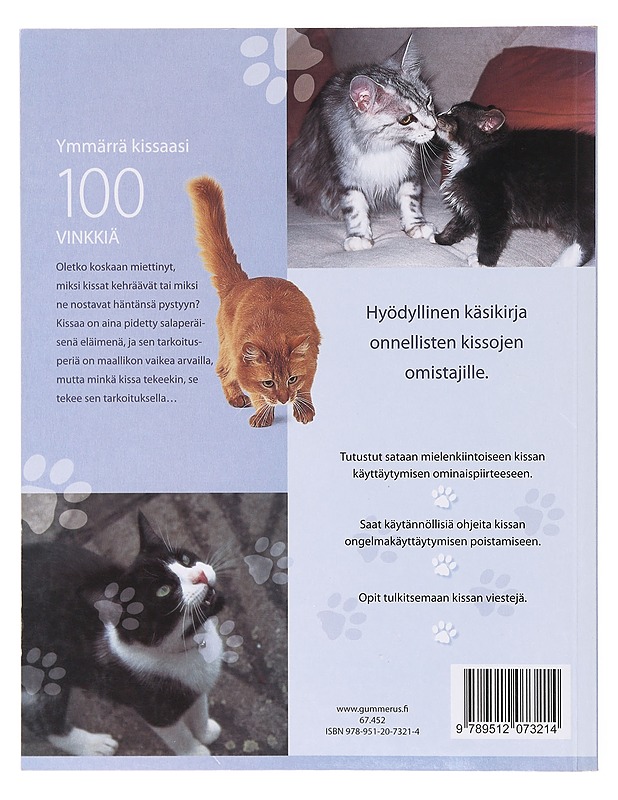 Ymmärrä kissaasi / 100 vinkkiä - Tabor, Roger - Lemmikki- ja luontokirjat - 10105634868 - 1