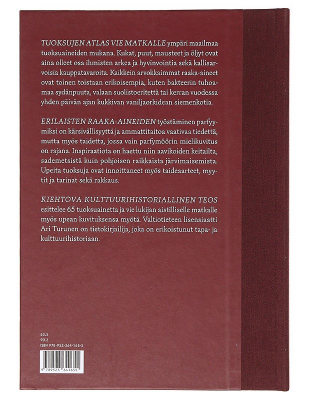 Tuoksujen atlas - Turunen, Ari - Taide- ja kulttuurikirjat - 10105634888 - 1