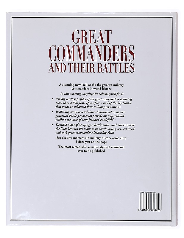 Great Commanders and Their Battles - Anthony Livesey - Tietokirjat ja oppaat - 10105634893 - 1