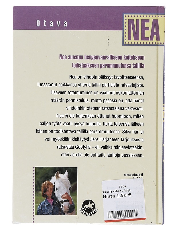 Ponityttö ja onnettomuus - Merja Jalo - Nuorten kirjat - 10105634910 - 1