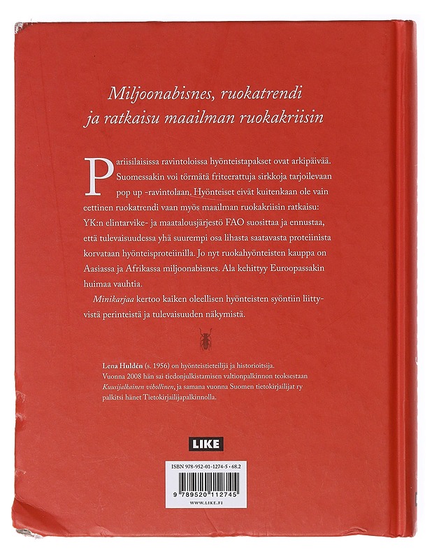 Minikarjaa : hyönteiset ruokana - Huldén, Lena - Tietokirjat ja oppaat - 10105634933 - 1