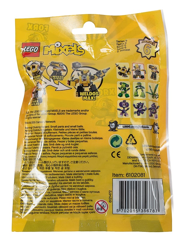 LEGO Mixels Series 6 Forx rakennussarja - Lasten lelut - 10105634956 - 1