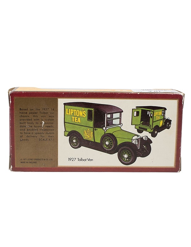 Matchbox-keräilyauto Liptons's Tea Models of Yesteryear -sarjan diecast- - Muut sisustustavarat - 10105634955 - 1