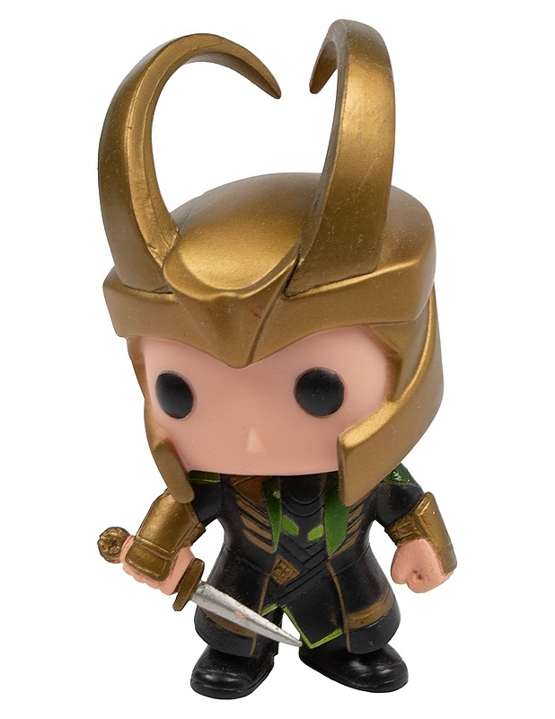 FUNKO Marvel: Loki with Helmet 36 keräilyfiguuri - Lasten lelut - 10105634974 - 0