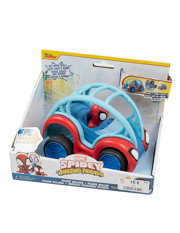 MARVEL Spidey and His Amazing Friends Power Rollers leikkiauto - Lasten lelut - 10105634971 - 0