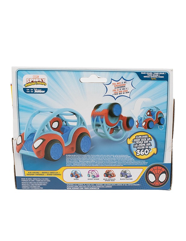 MARVEL Spidey and His Amazing Friends Power Rollers leikkiauto - Lasten lelut - 10105634971 - 1