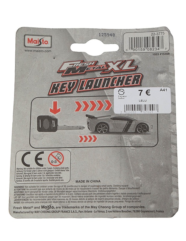MAISTO Leadfoot key launcher leikkiauto - Lasten lelut - 10105634981 - 1
