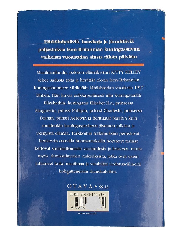 Kuningasperhe - Kelley, Kitty - Elämäkerrat ja muistelmat - 10105634996 - 1