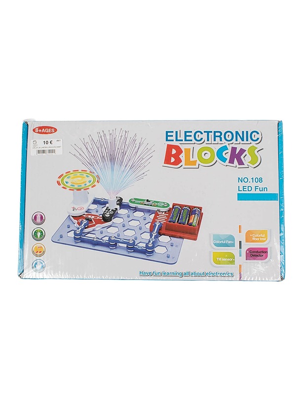 ELECTRONIC BLOCKS LED Fun -elektroniikkasarja - Lasten lelut - 10105635000 - 0
