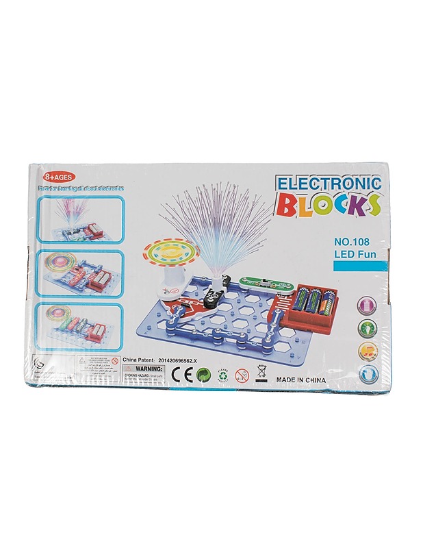 ELECTRONIC BLOCKS LED Fun -elektroniikkasarja - Lasten lelut - 10105635000 - 1