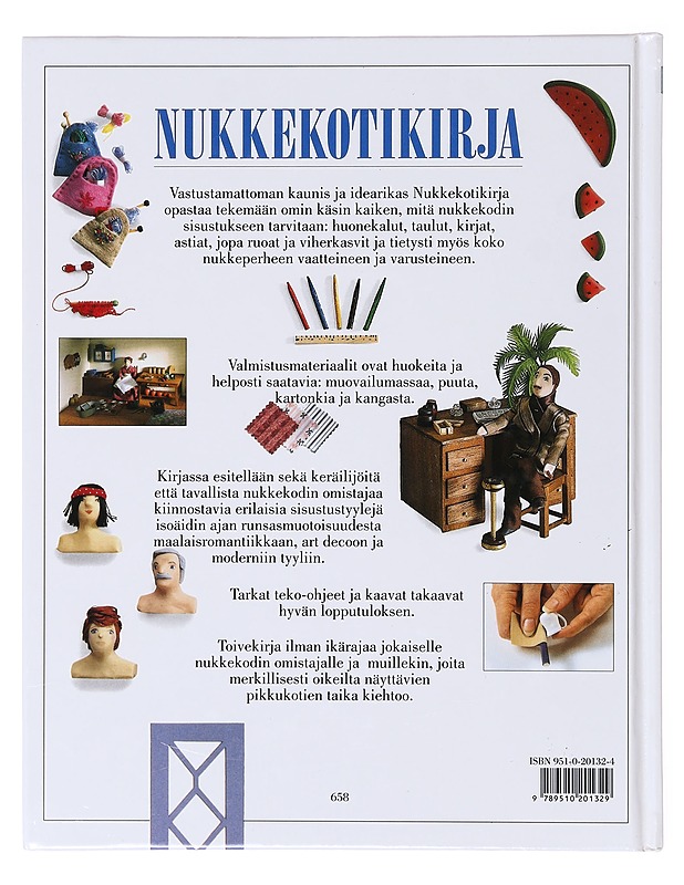 Nukkekotikirja - Boulton, Vivienne - Käsityökirjat - 10105635012 - 1