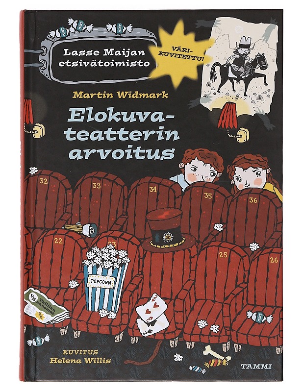 Lasse Maijan etsivätoimisto: Elokuvateatterin arvoitus - Widmark, Martin - Lastenkirjat - 10105635019 - 0