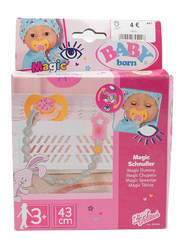 ZAPF CREATION Baby born Magic -tutti ketjulla - Lasten pelit ja lelut - 10105635062 - 0