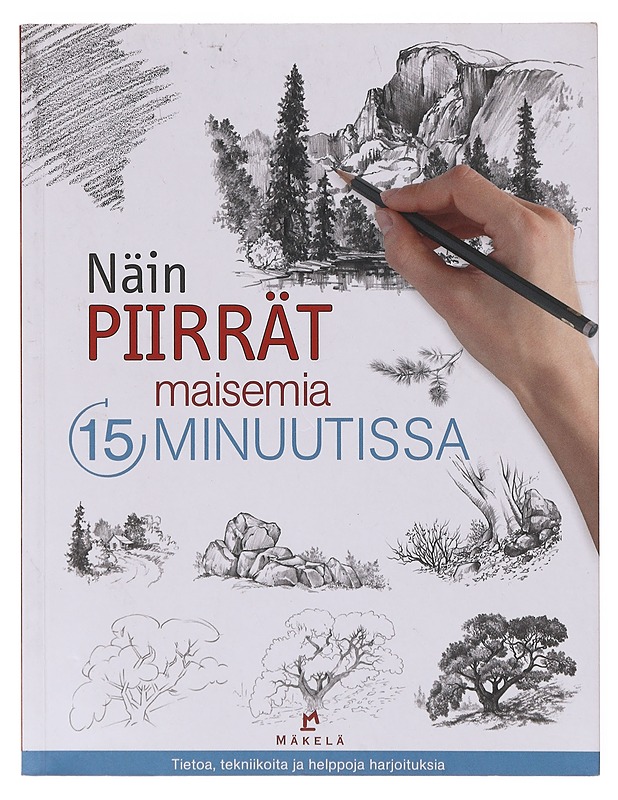 Näin piirrät maisemia 15 minuutissa - Hurme-Keränen, Auli - Tietokirjat ja oppaat - 10105635074 - 0