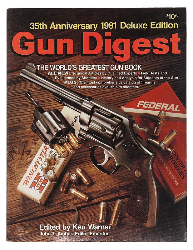 Gun Digest 35th Anniversary 1981 Deluxe Edition - Ken Warner - Tietokirjat ja oppaat - 10105635078 - 0