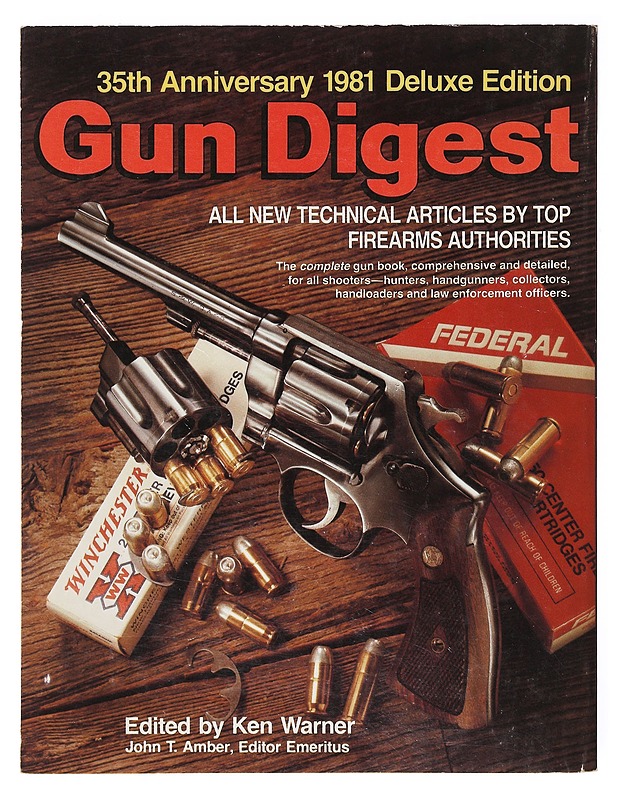Gun Digest 35th Anniversary 1981 Deluxe Edition - Ken Warner - Tietokirjat ja oppaat - 10105635078 - 1