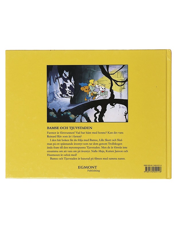 Bamse och Tjuvstaden - Gunnarsson, Joakim - Lastenkirjat - 10105635088 - 1