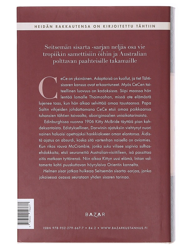 Helmen sisar - Riley, Lucinda - Romaanit ja novellit - 10105635089 - 1