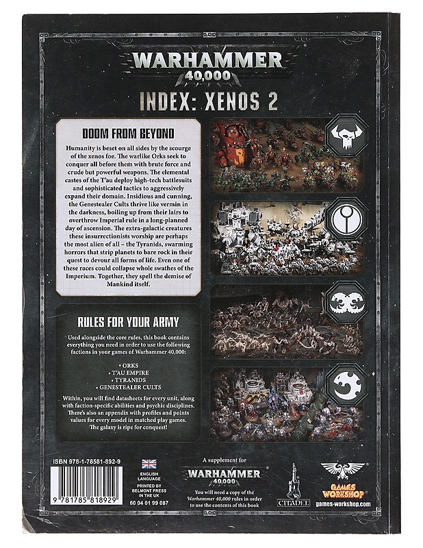 Index: Xenos 2 - Games Workshop - Nuorten kirjat - 10105635099 - 1
