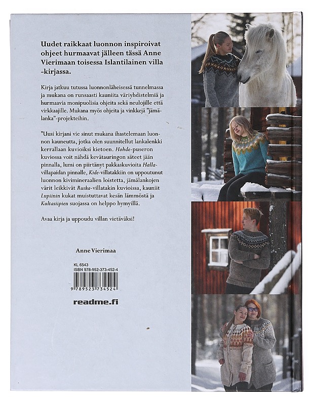 Islantilainen villa / pohjoisen neuleet - Vierimaa, Anne - Tietokirjat ja oppaat - 10105635106 - 1