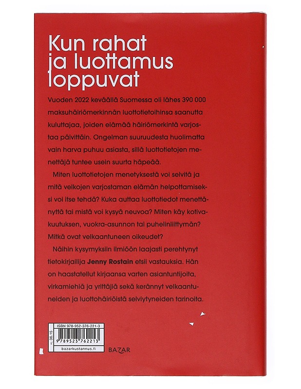 Luottohäiriö - Jenny Rostain - Harrastekirjat - 10105635113 - 1