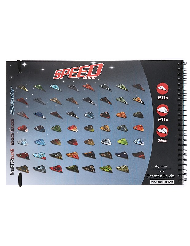 Action World Speed Glider -paperilennokkisetti - Lastenkirjat - 10105635115 - 1