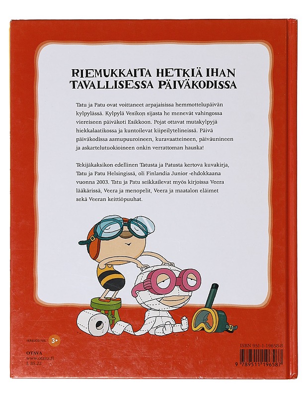 Tatu ja Patu päiväkodissa - Havukainen, Aino - Lastenkirjat - 10105635122 - 1