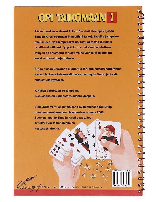 Opi taikomaan. 1, Simon Jokeri Pokeri Box -taikatemput - Aalto, Simo - Lastenkirjat - 10105635148 - 1