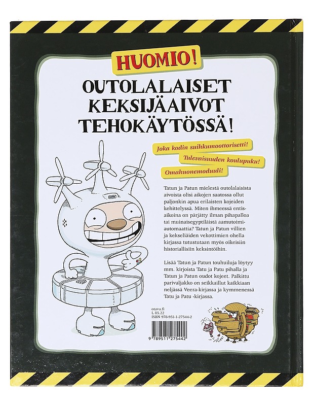 Tatun ja Patun kummat keksinnöt kautta aikojen - Havukainen, Aino - Lastenkirjat - 10105635155 - 1