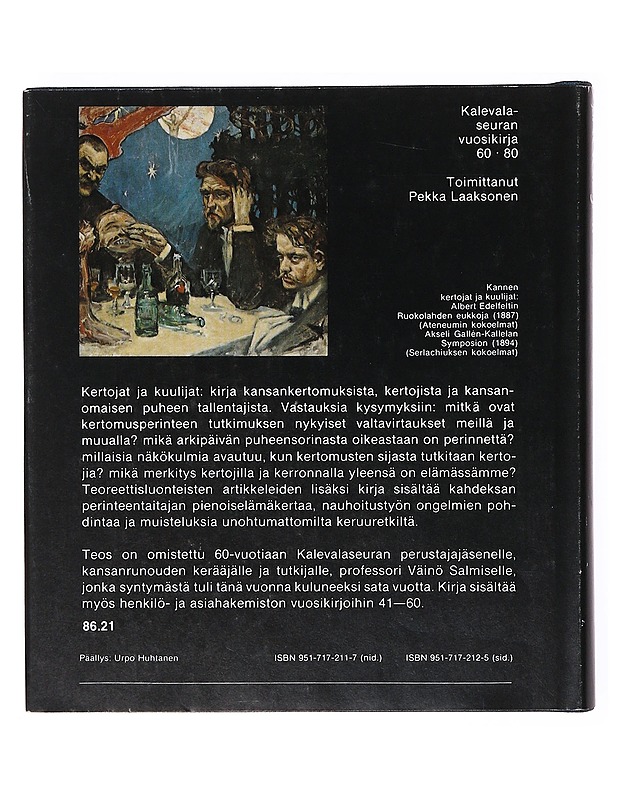 Kertojat ja kuulijat - Pekka Laaksonen (toim.)  - Tietokirjat - 10105635169 - 1