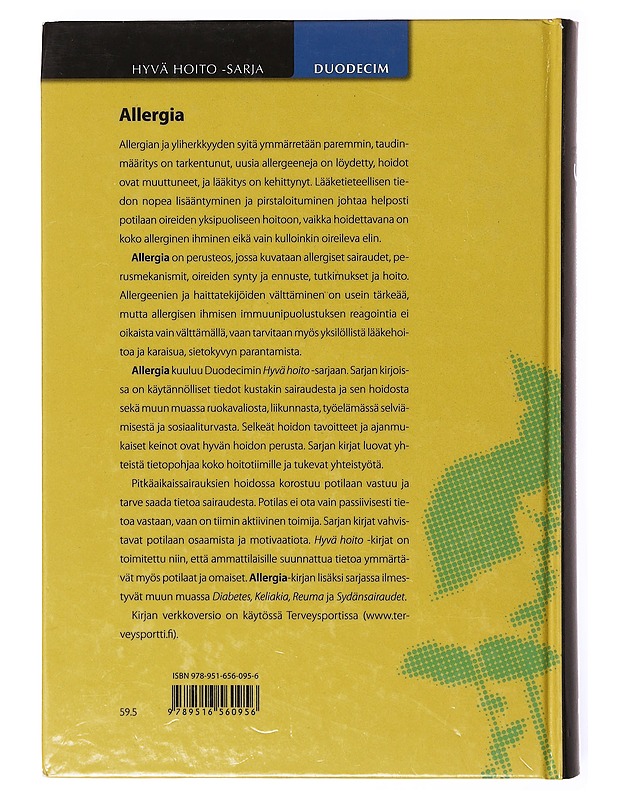 Allergia - Hannuksela, Matti - Tietokirjat ja oppaat - 10105635168 - 1
